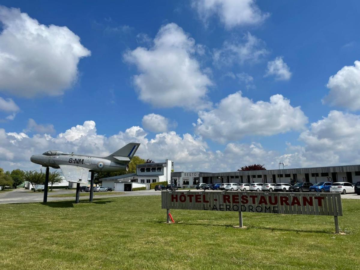 Logis Hotel & Restaurant De L'Aerodrome De La Baie De Somme Buigny-Saint-Maclou Exterior foto